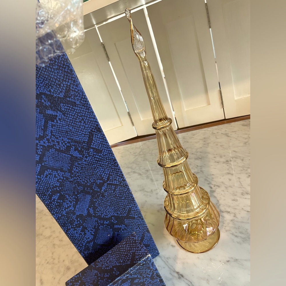 Collectible 16" Egyptian Museum Glass Tree - Picture 1 of 7